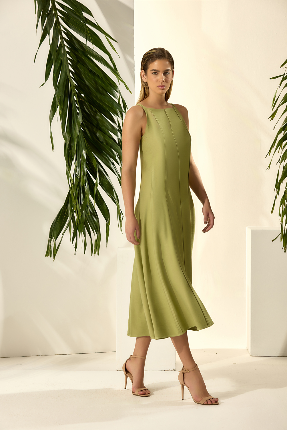 Vestido Midi Vestido Cholet VESTIDO MIDI LAPIS EST ZEBRA